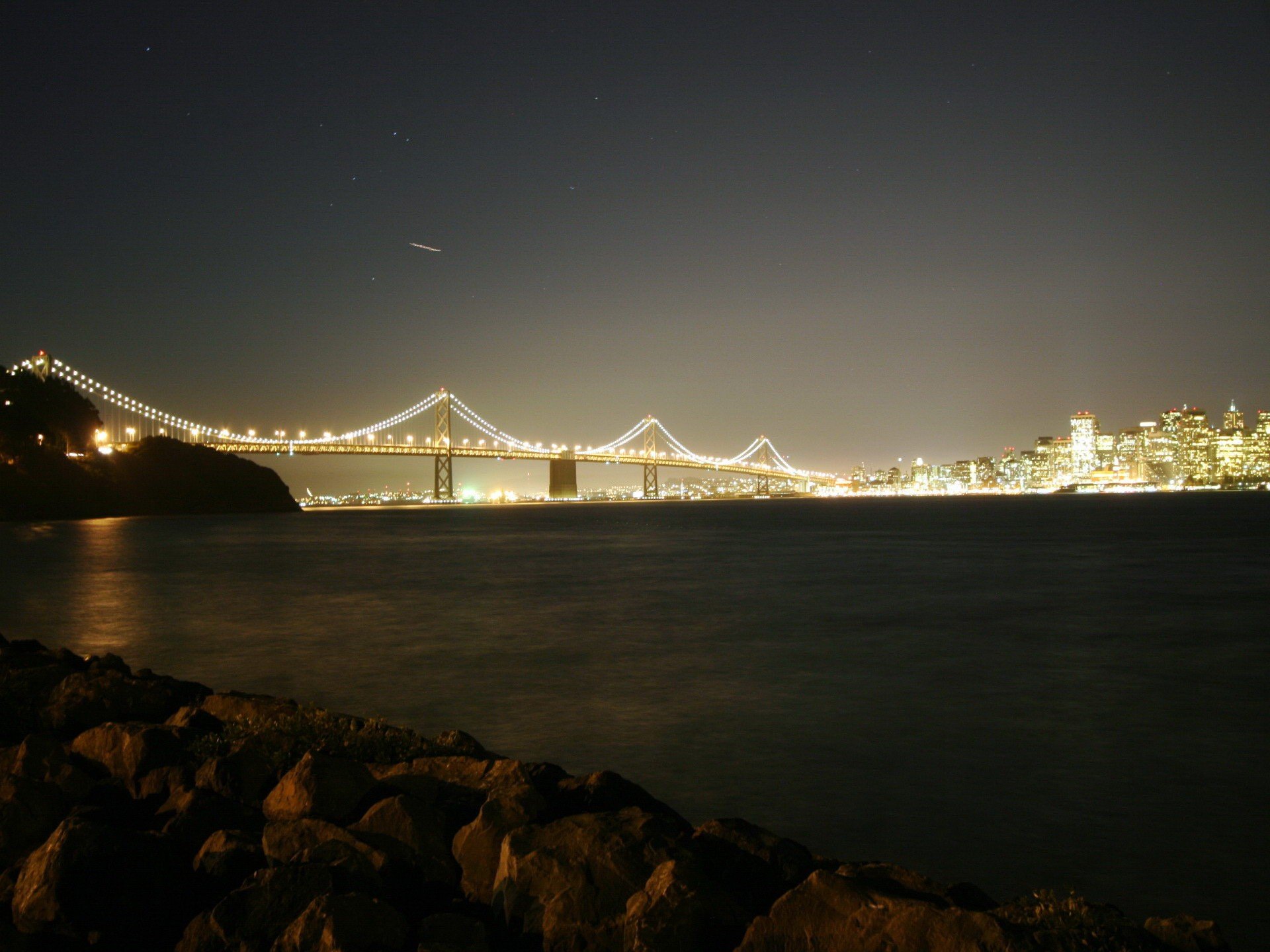 brücke nacht fluss