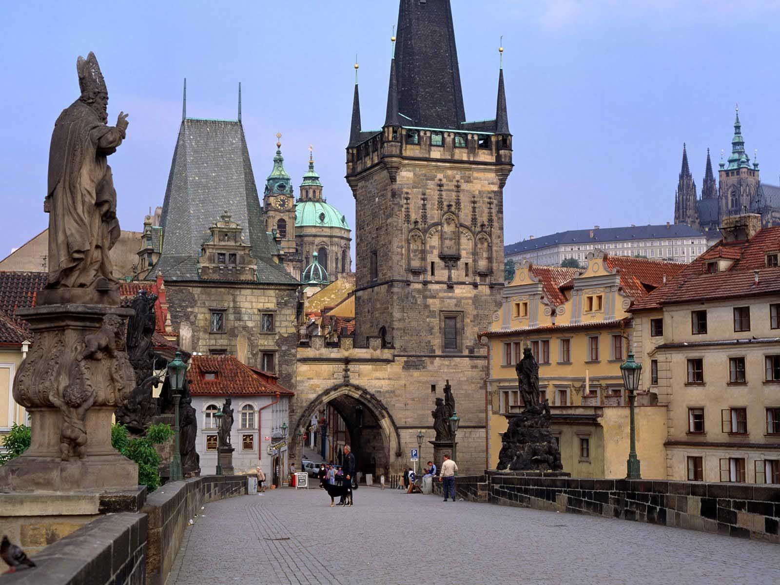 prague bridge czech republic