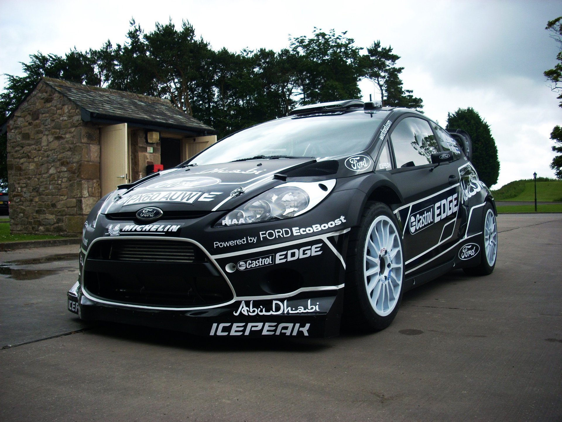 black editiod ford wrc czarna fiesta r