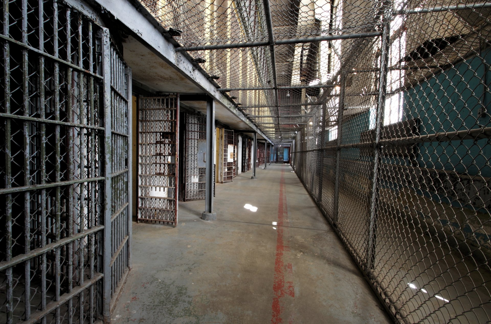 prison camera interior