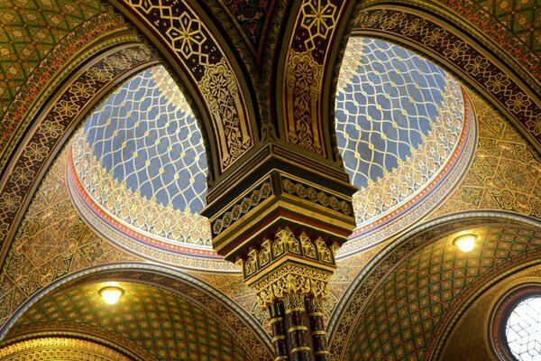 Hiszpańska Synagoga, Praga, Czechy, Architektura