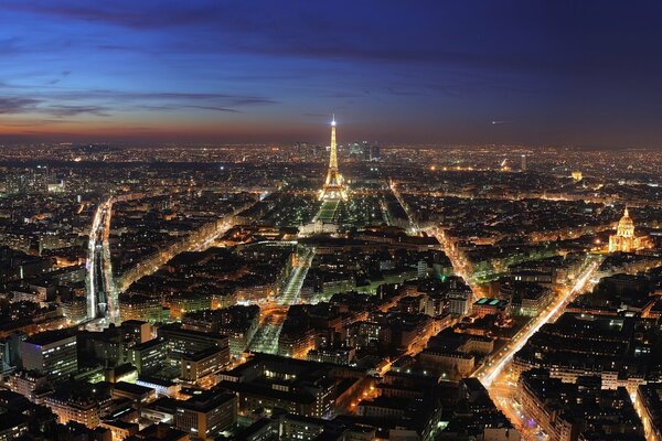 París ciudad de la noche