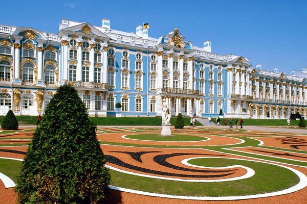 Der Katharinenpalast in St. Petersburg