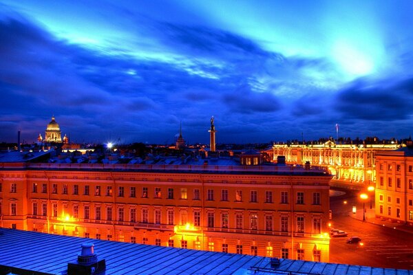 Night St. Petersburg, white nights