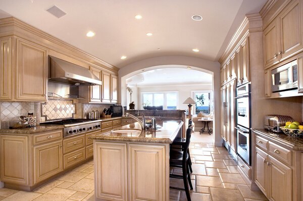 Beautiful kitchen design photo