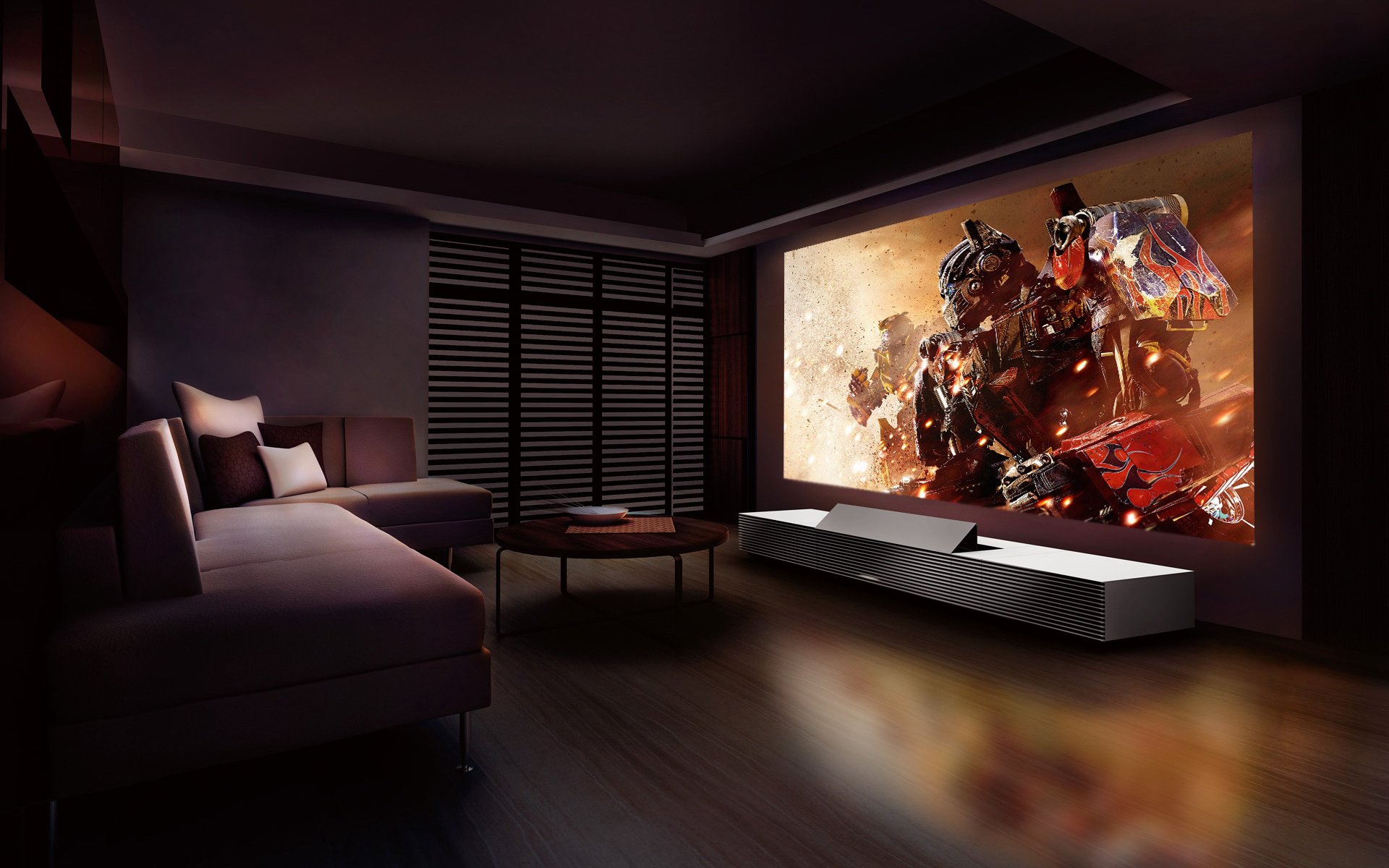 room projector sony lspx interior a movie transformer