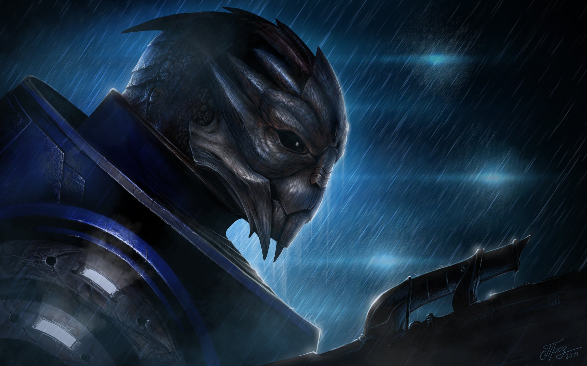 armi garrus vakarian mass effect armatura