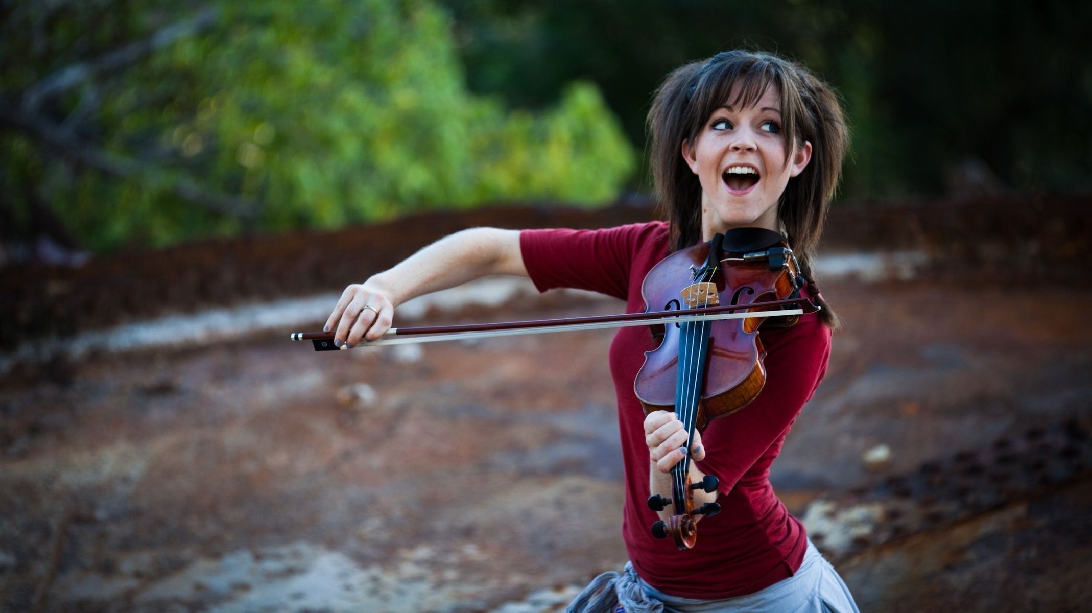 lindsey stirling ragazza violino violin