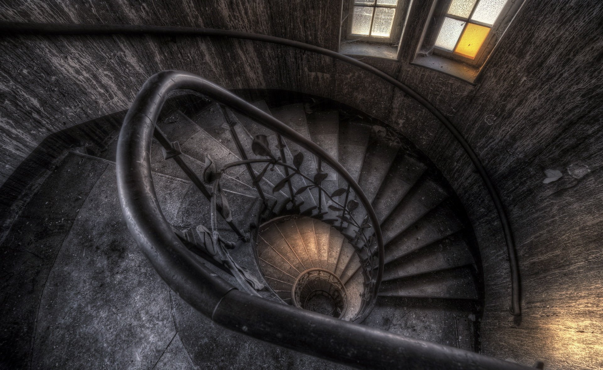 escalier fenêtre intérieur