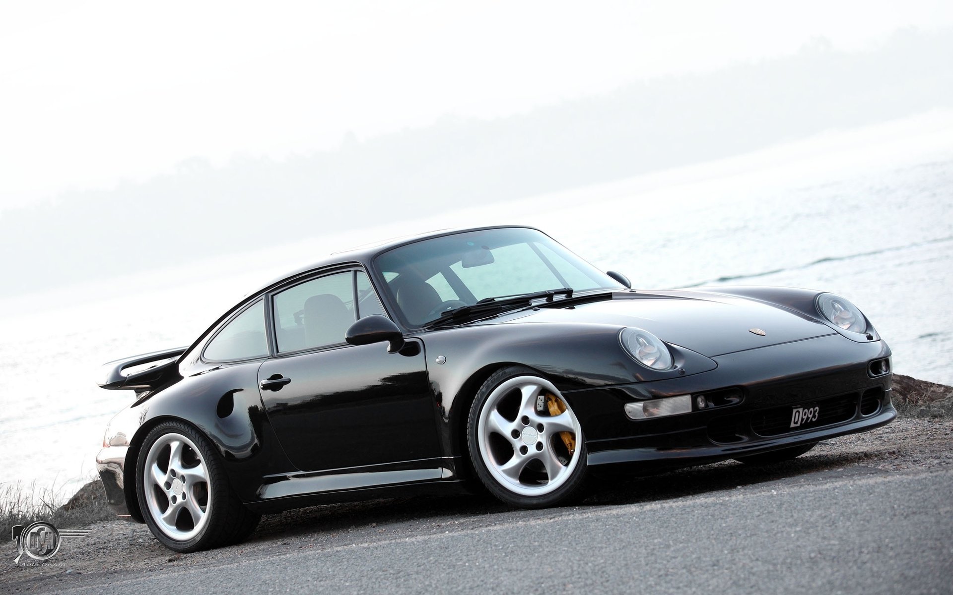 porsche 911 turbo black gravel porsche