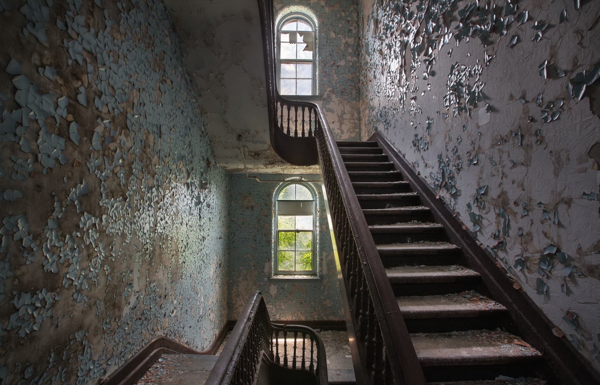 escalier fenêtre intérieur