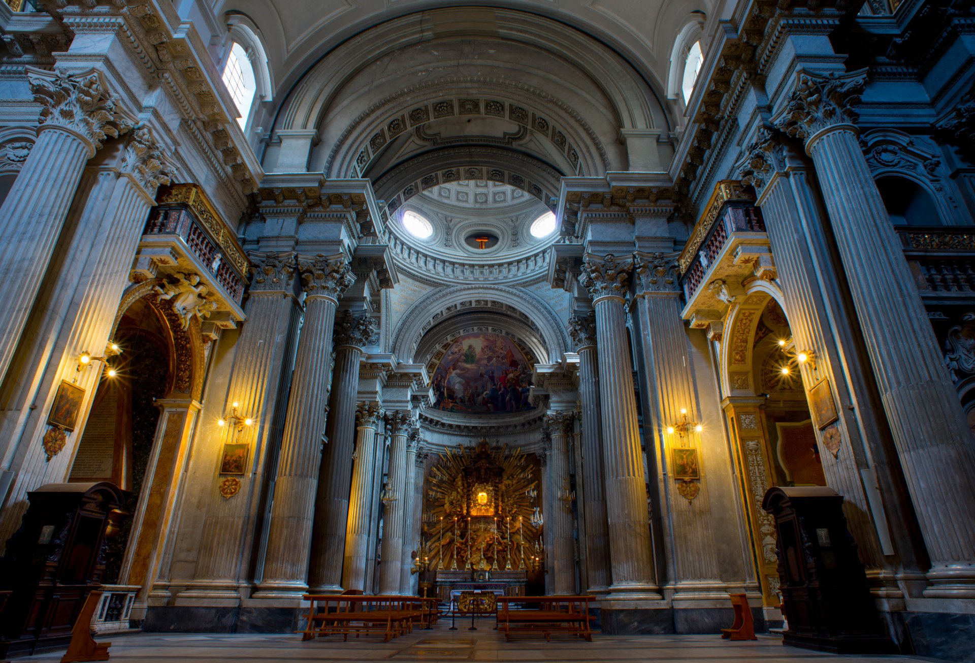 anta maria en campitelli basílica iglesia catedral roma italia religión