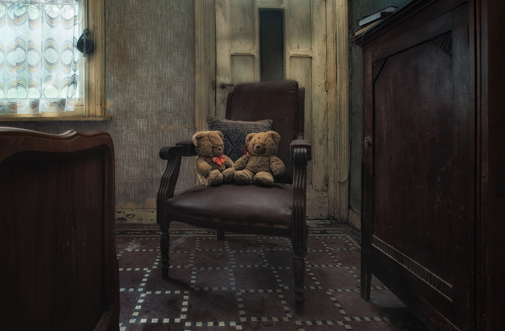 room chair teddy bears toy