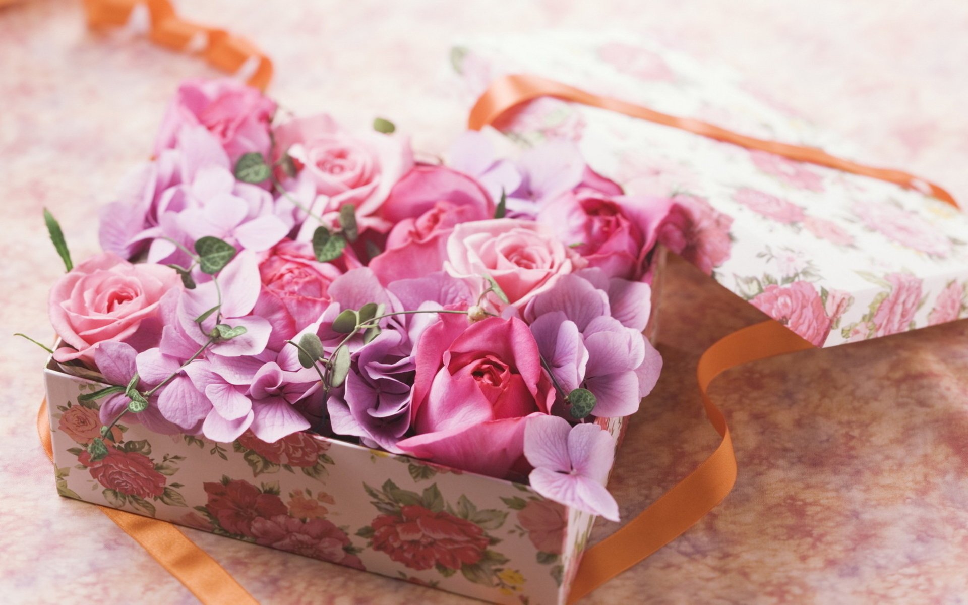 flowers gift box