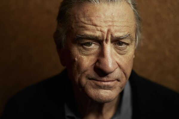 Retrato del actor Robert Niro