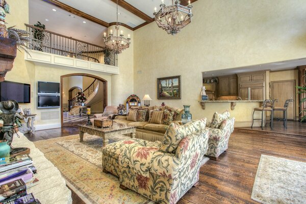 Interior of a residential space in Dallas, Texas