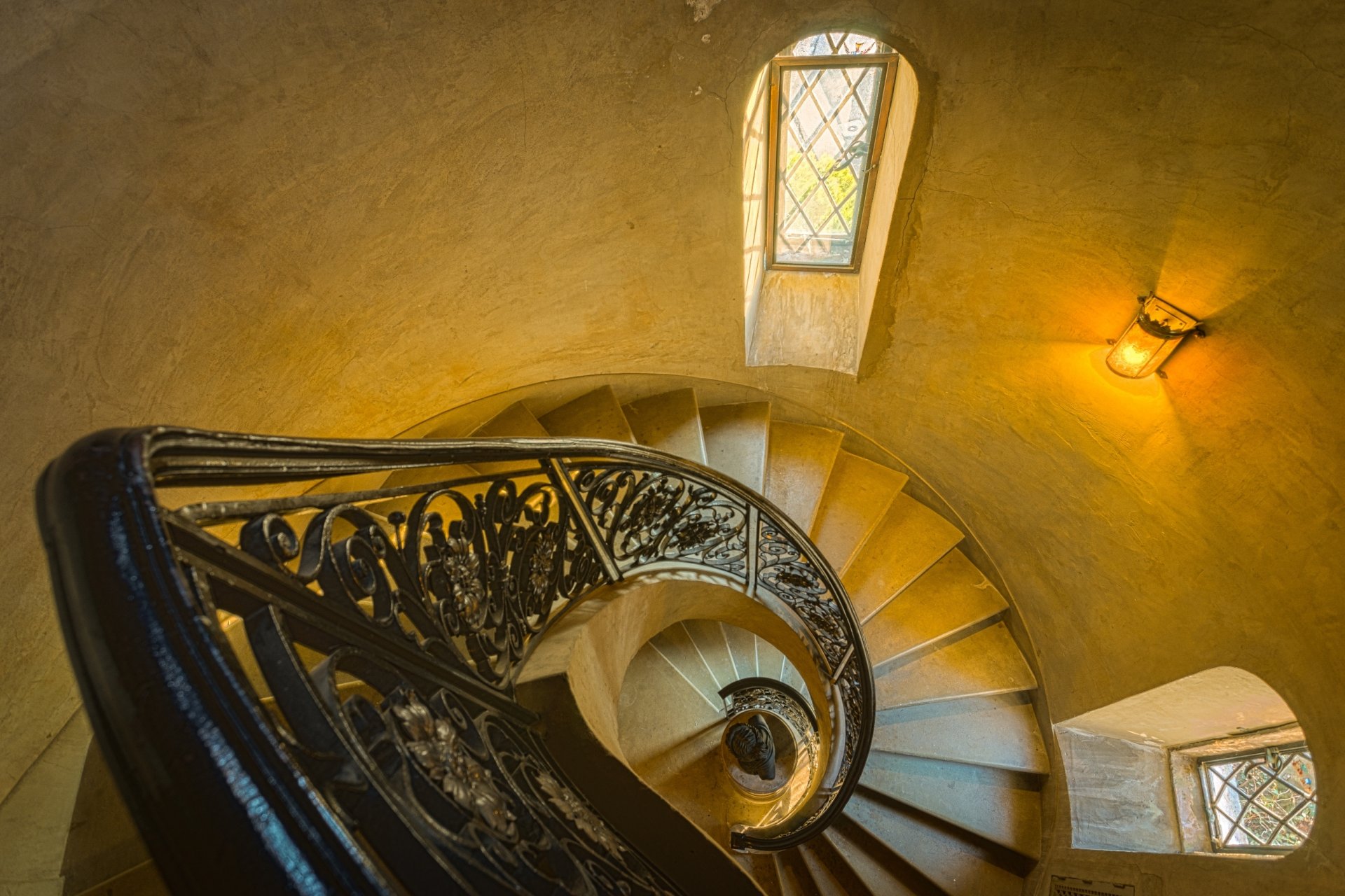 escalier fenêtre intérieur