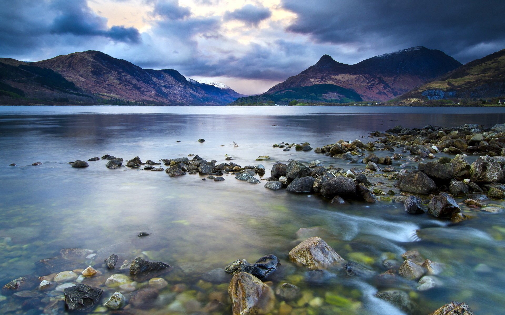 see natur himmel berge landschaft