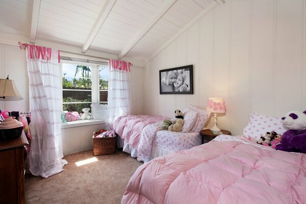 Pink children s room