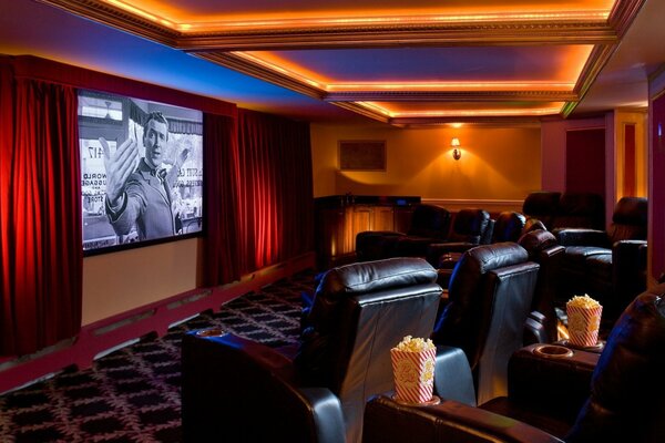 Home theater. Idea d interni