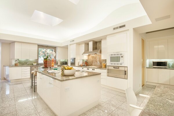 Stylish prestigious kitchen