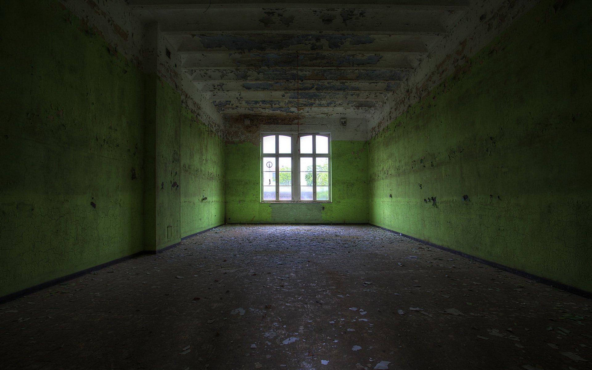 habitación ventana interior