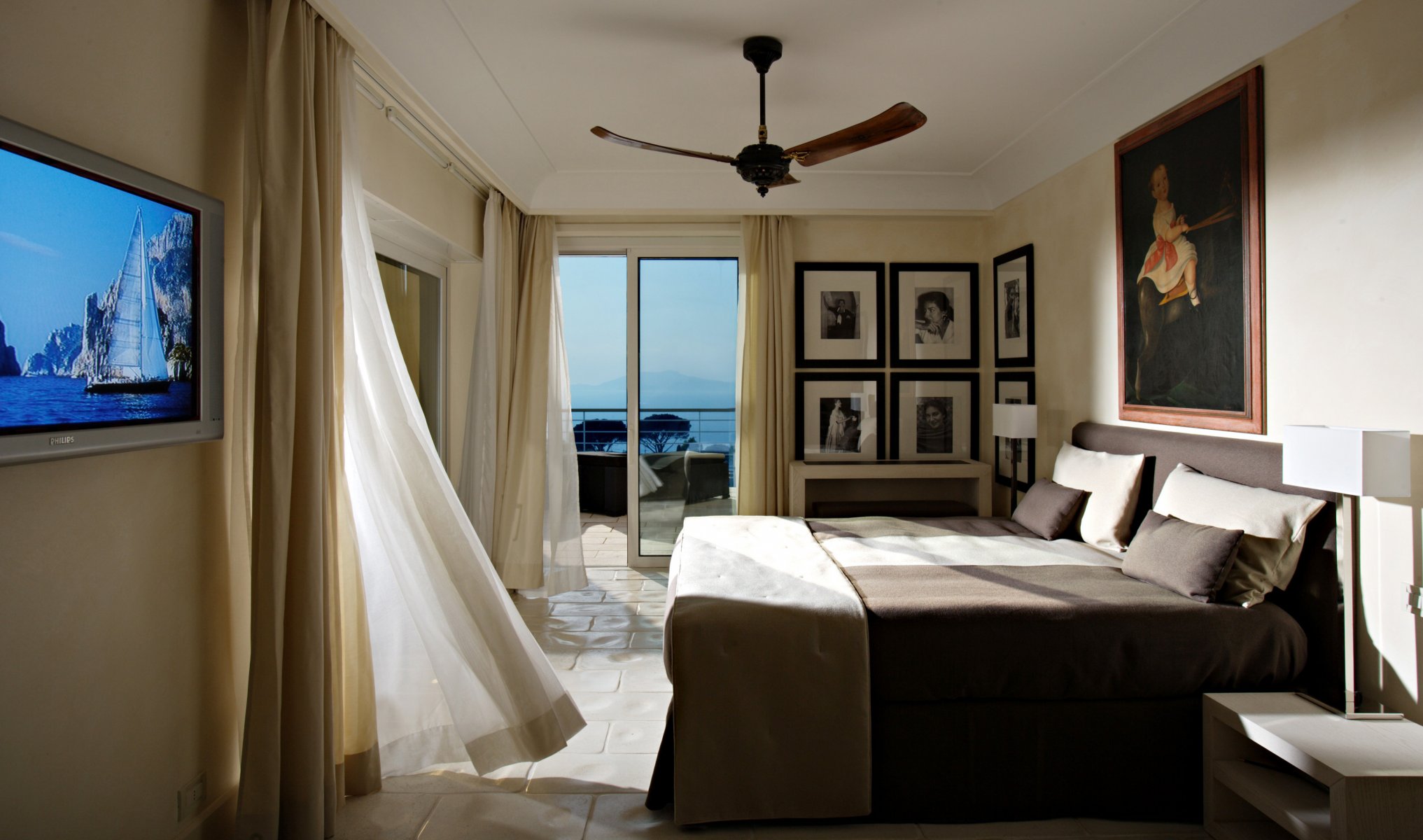 interior style design house villa room bedroom balcony