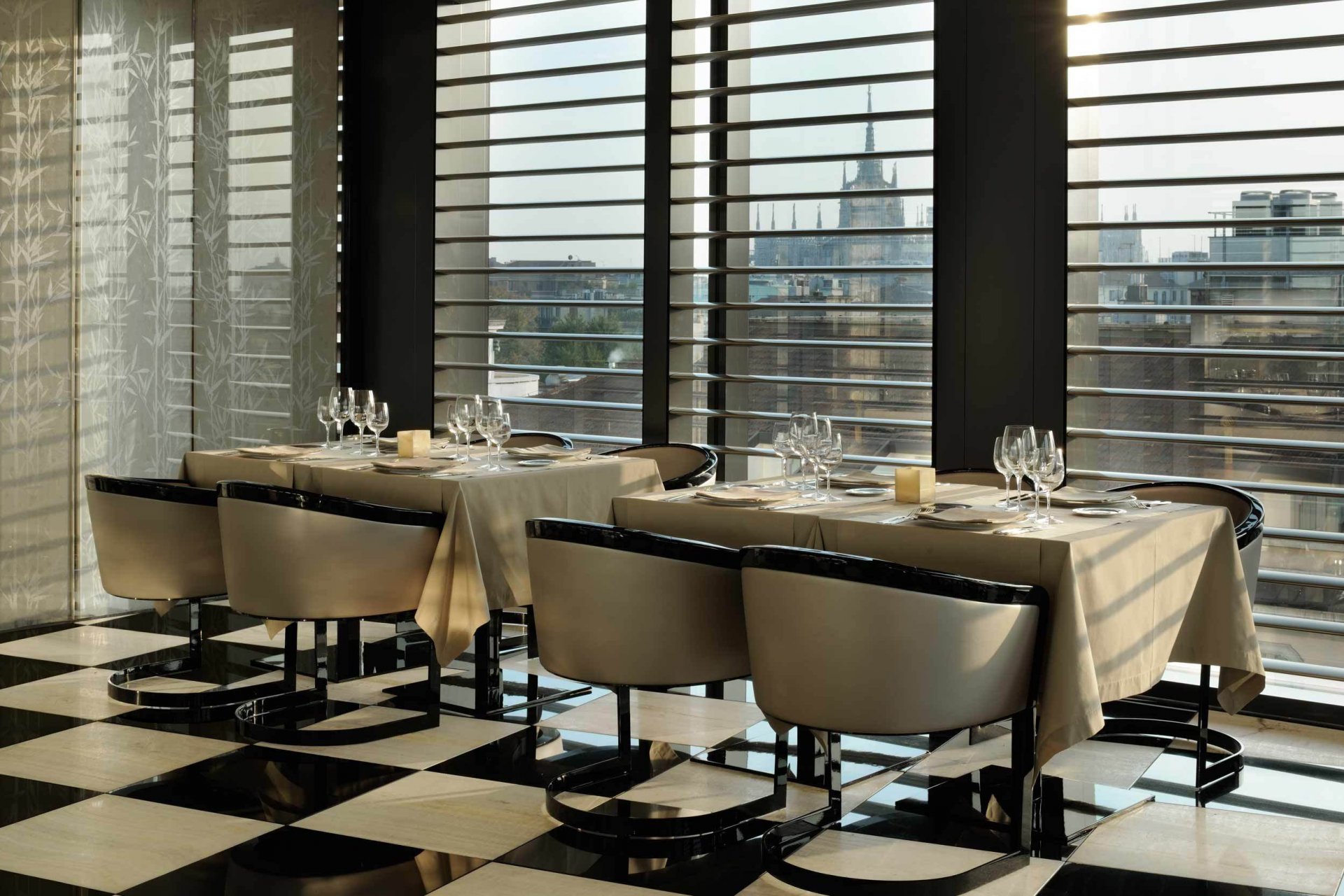 interni stile design ristorante milano