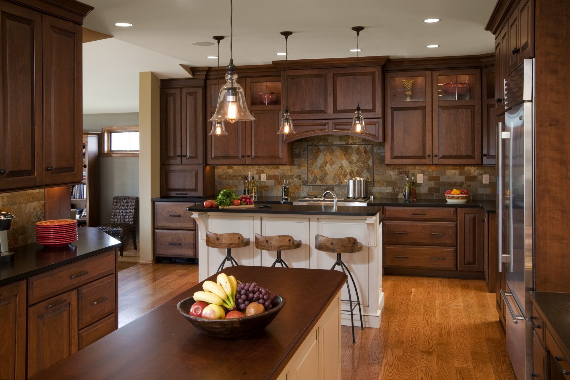 intérieur style design maison villa chambre cuisine