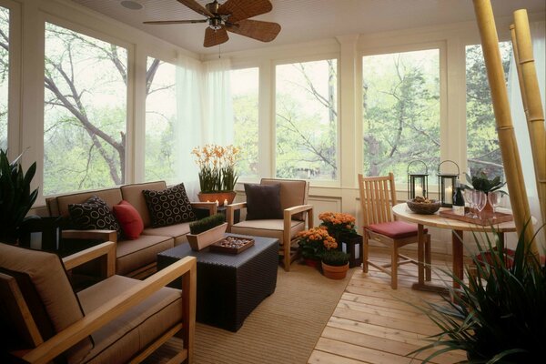 Photo of the rest room in the villa