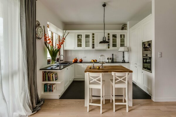 Dream kitchen in classic style