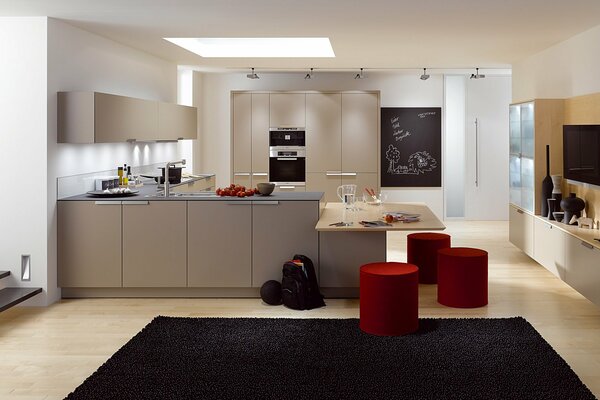 Number. Kitchen in a modern style