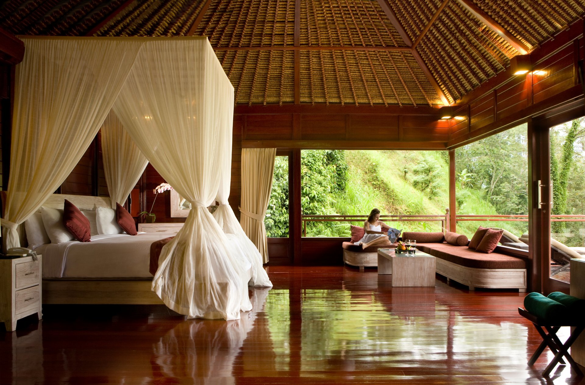 interior style design house bungalow hotel