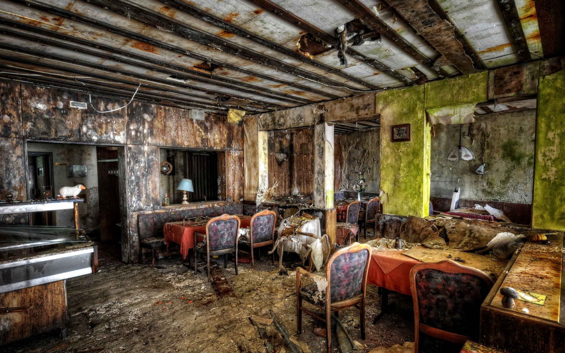 restaurante interior salón