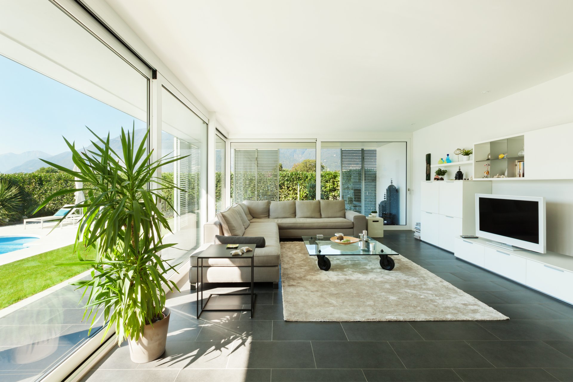 interieur stilvolles design moderne villa wohnraum moderne villen wohnzimmer