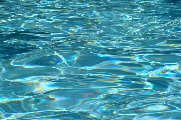 Image of sparkling water in the sun