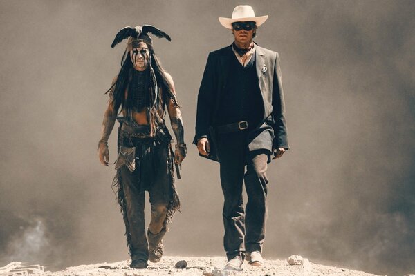 Schöner Hintergrund aus dem Film Lone Ranger