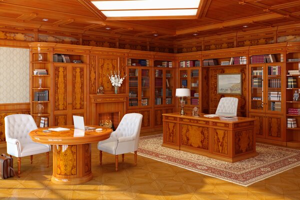 Intérieur de bureau ou de bureau