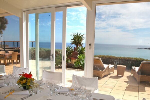 Vistas al mar desde las ventanas