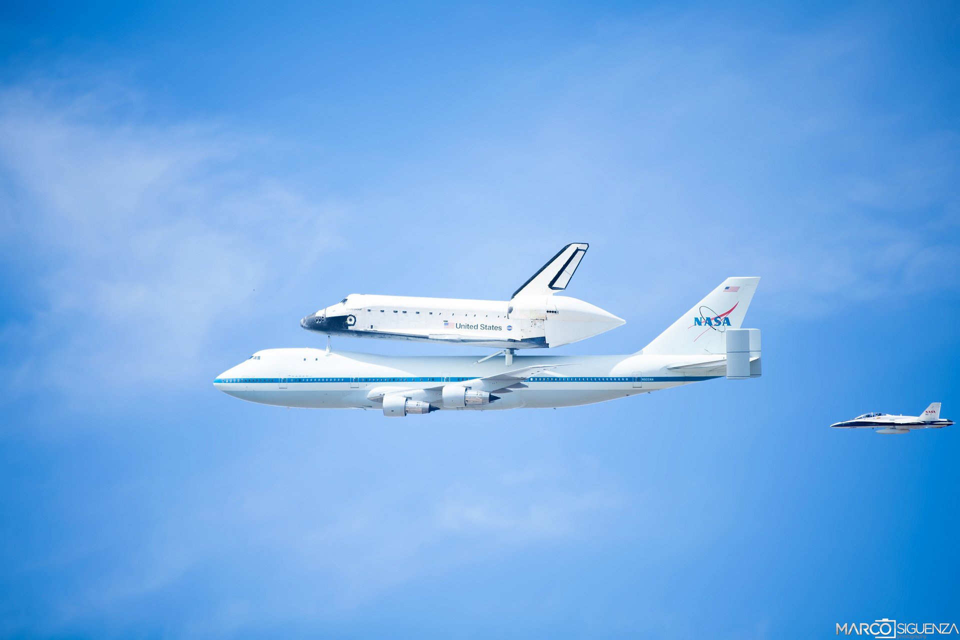 transbordador boeing avión cielo