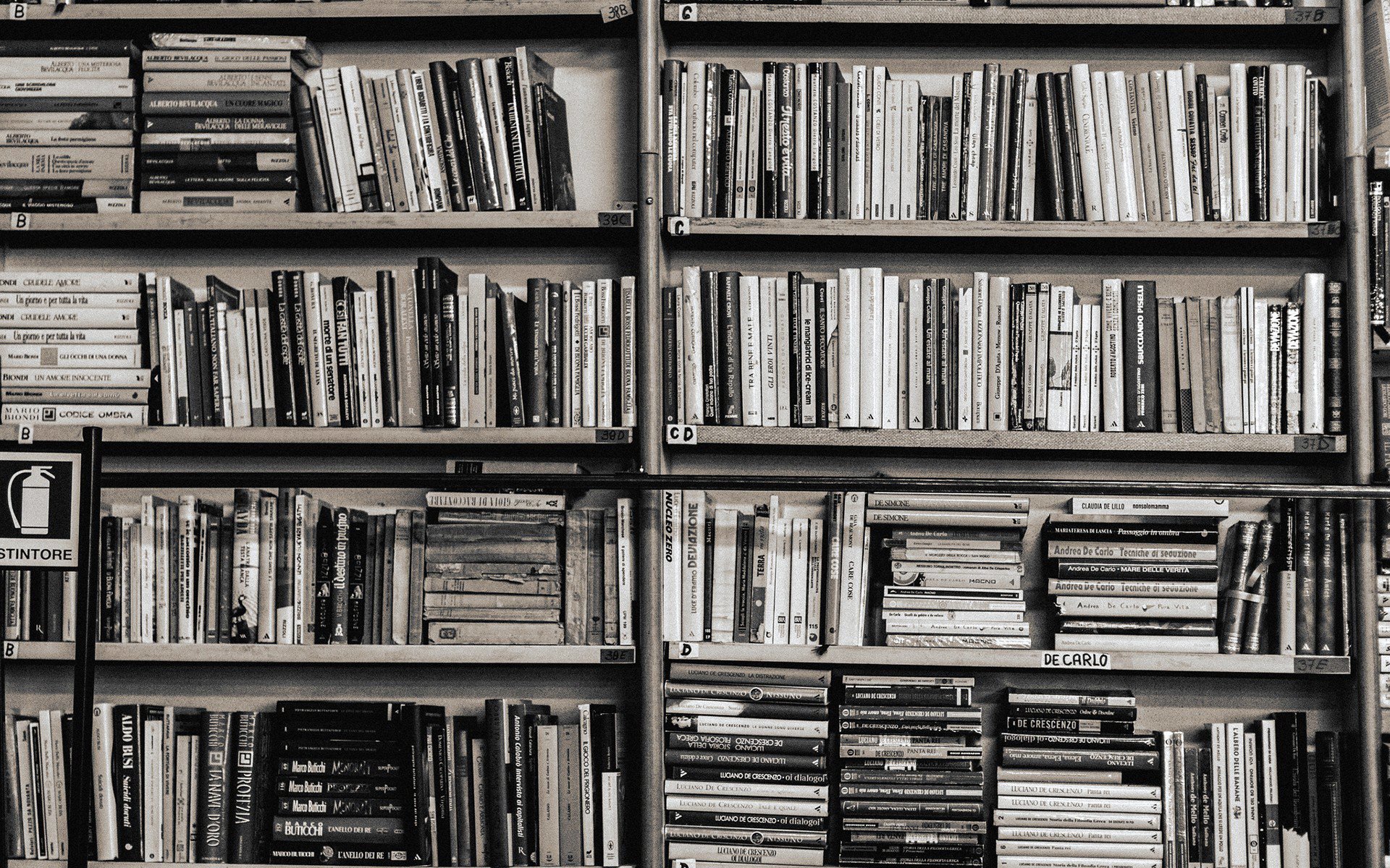 books shelf library