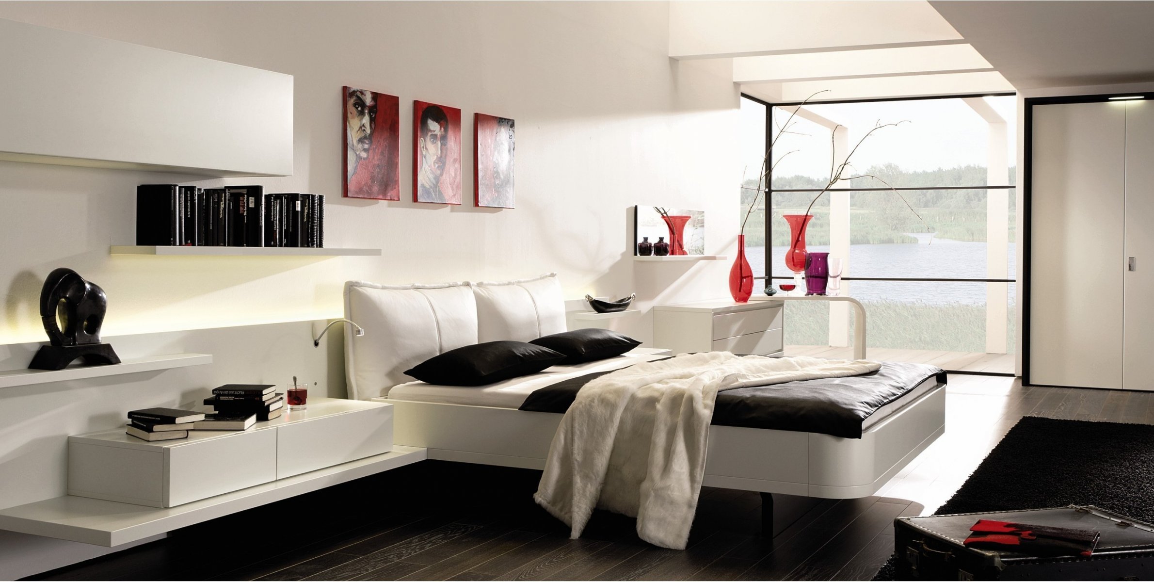 interior estilo diseño casa chalet habitación dormitorio