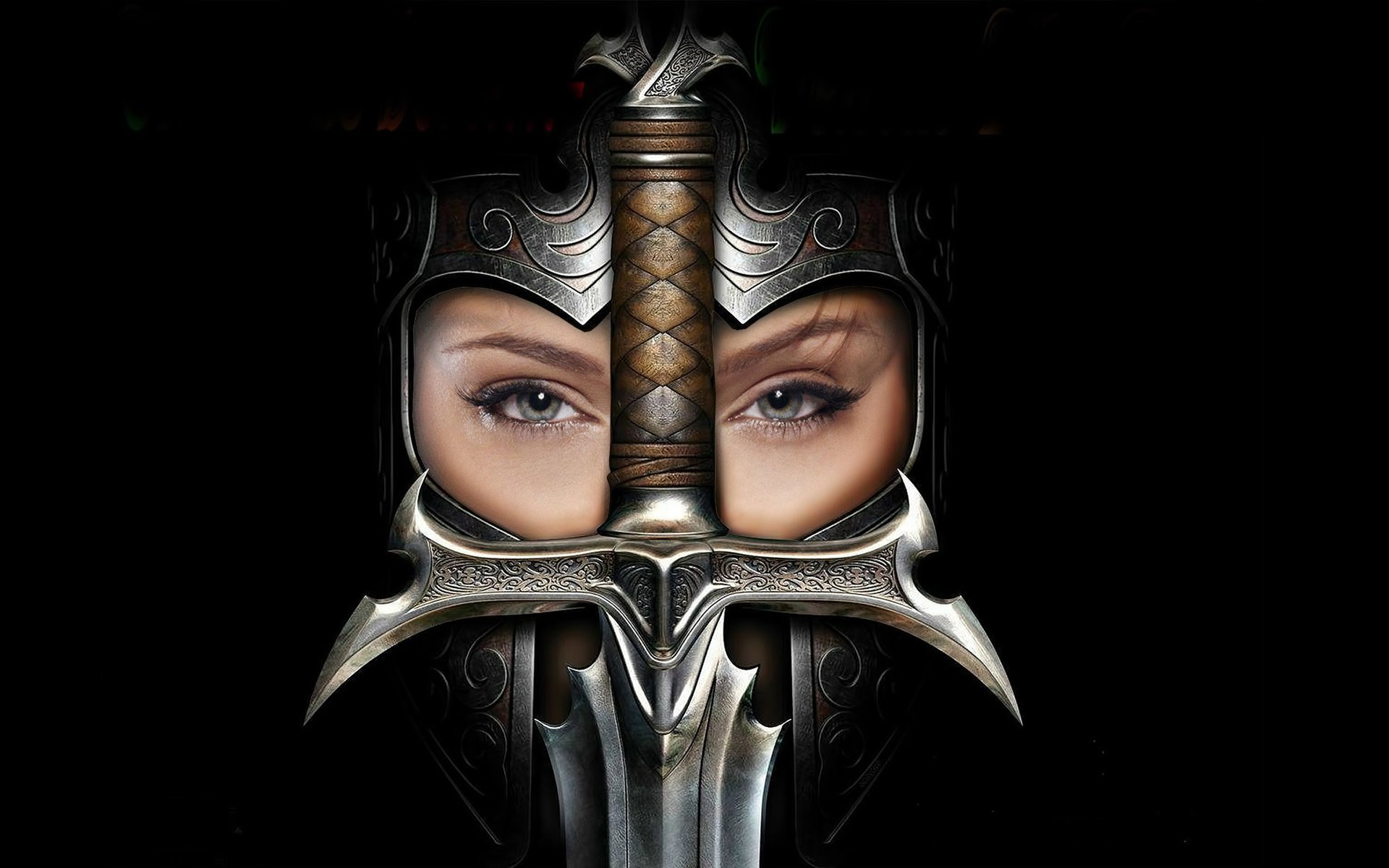 the cult of the kingdom of heresy girl sword helmet