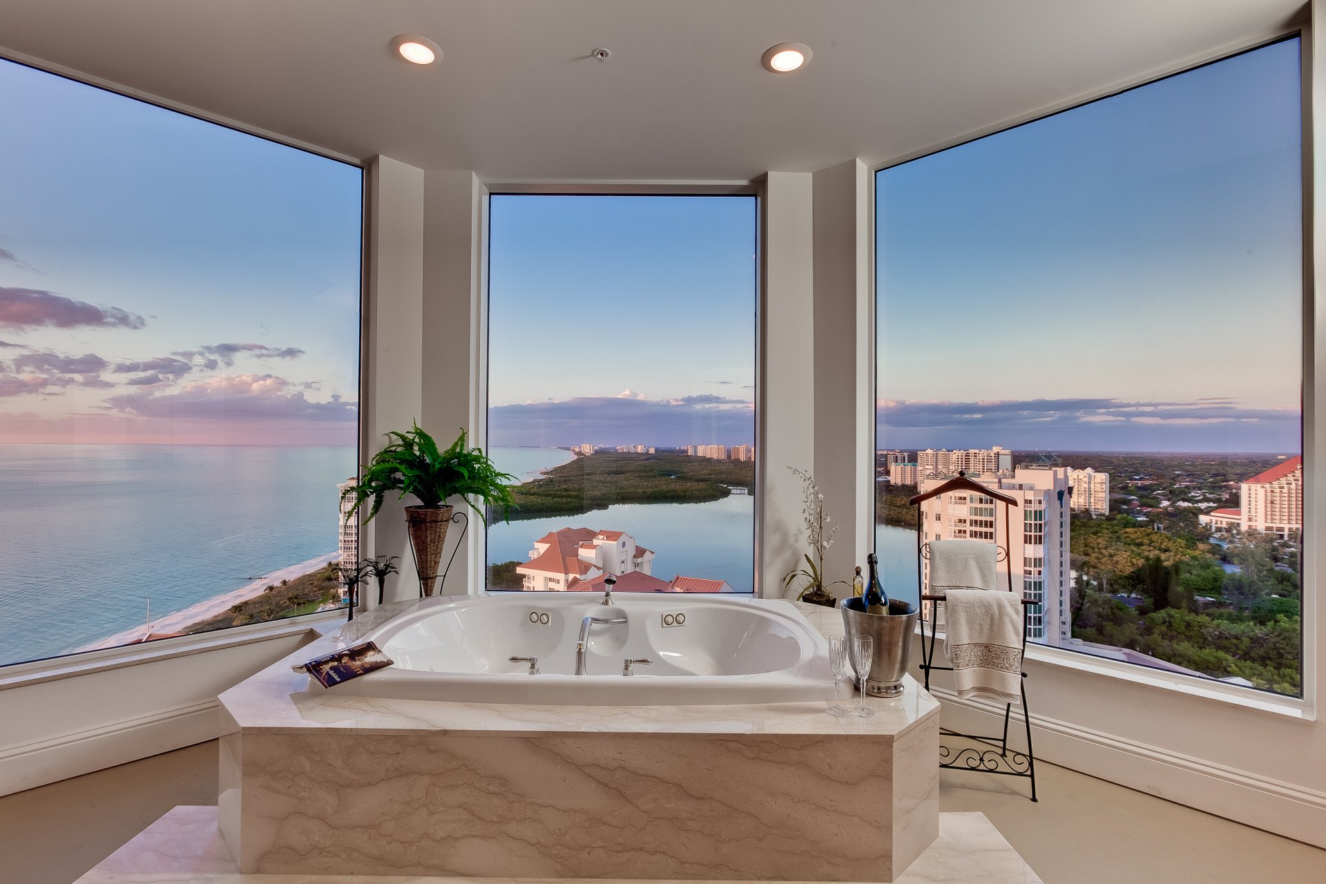 interior style design city apartment penthouses room bathroom