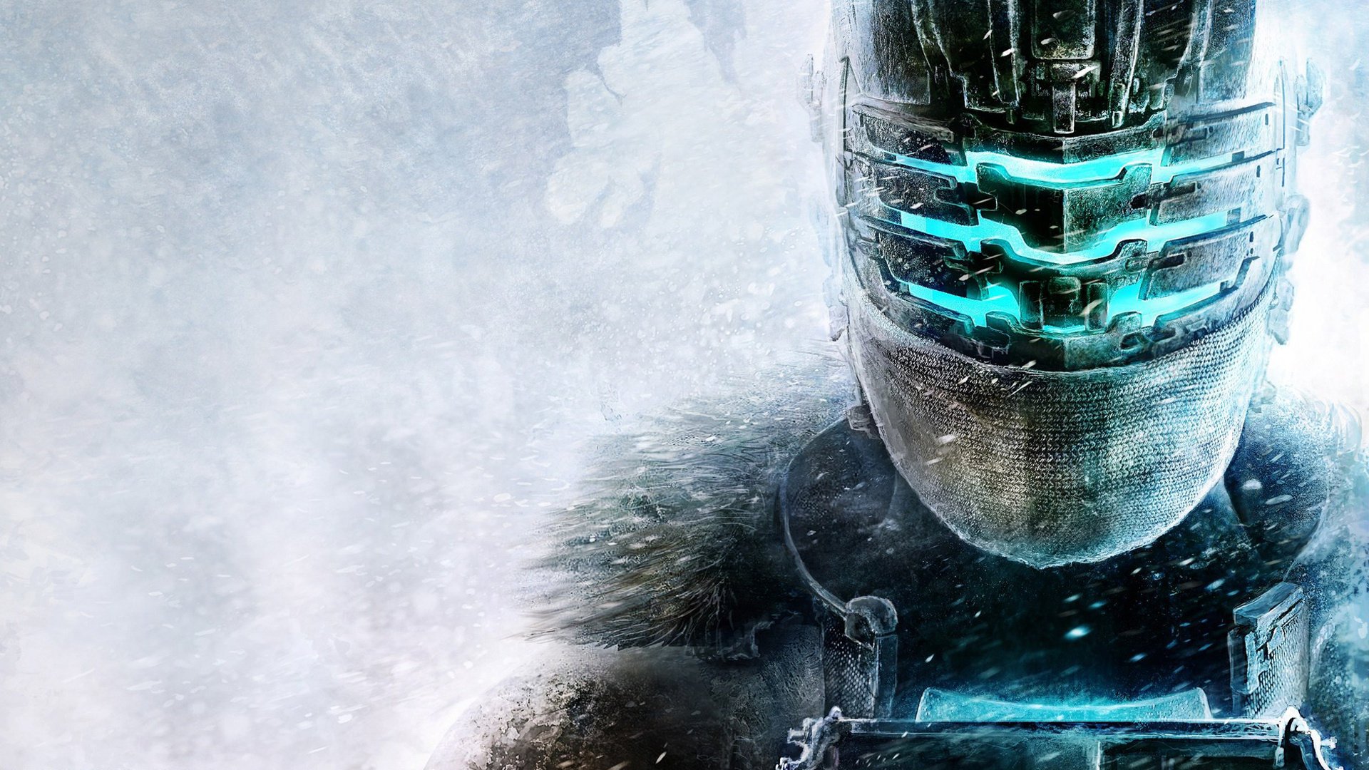 dead space 3 armor snow isaac clarke isaac clarke electronic arts hełm