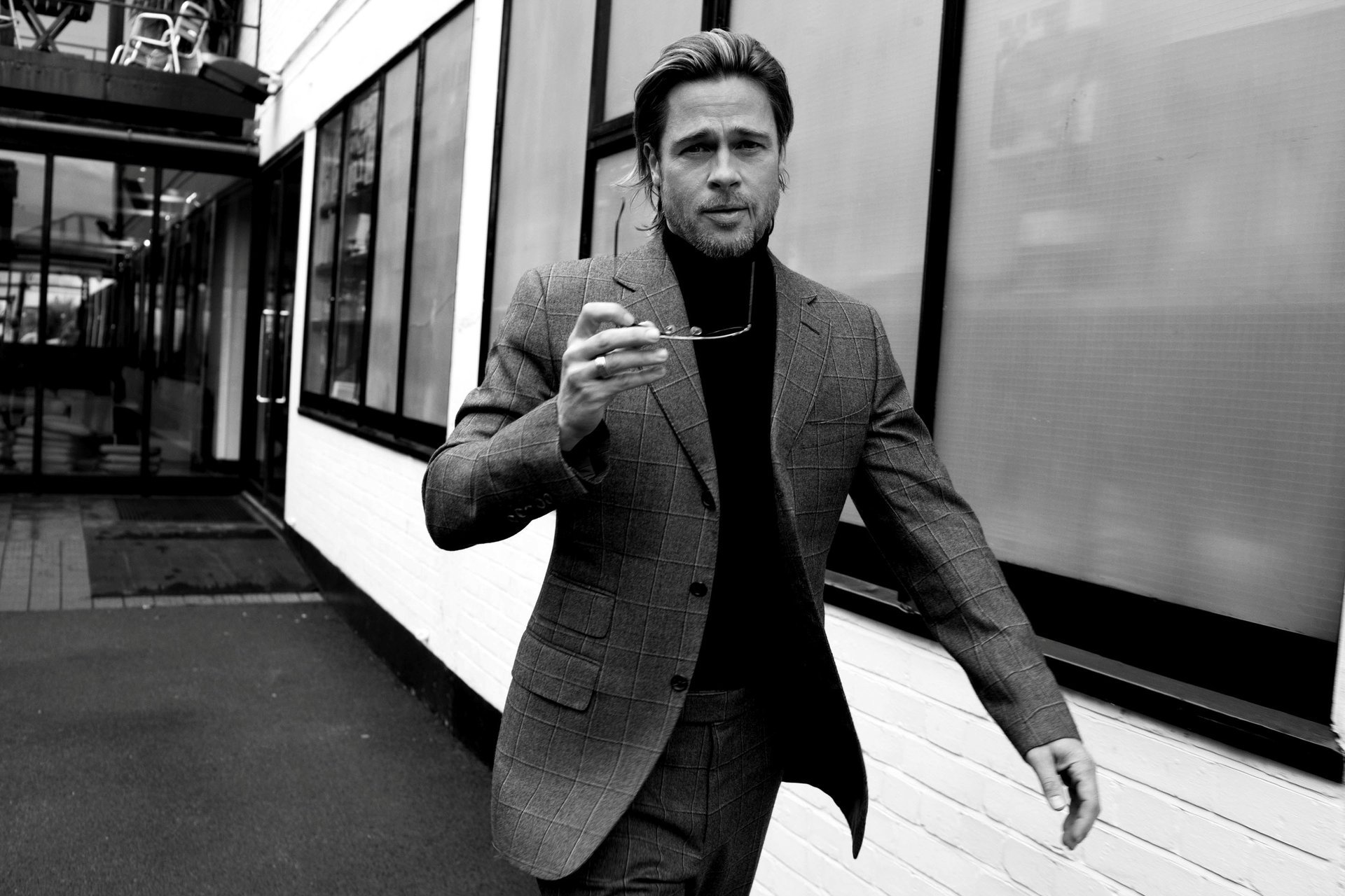 brad pitt brad pitt productor gafas hombre traje actor