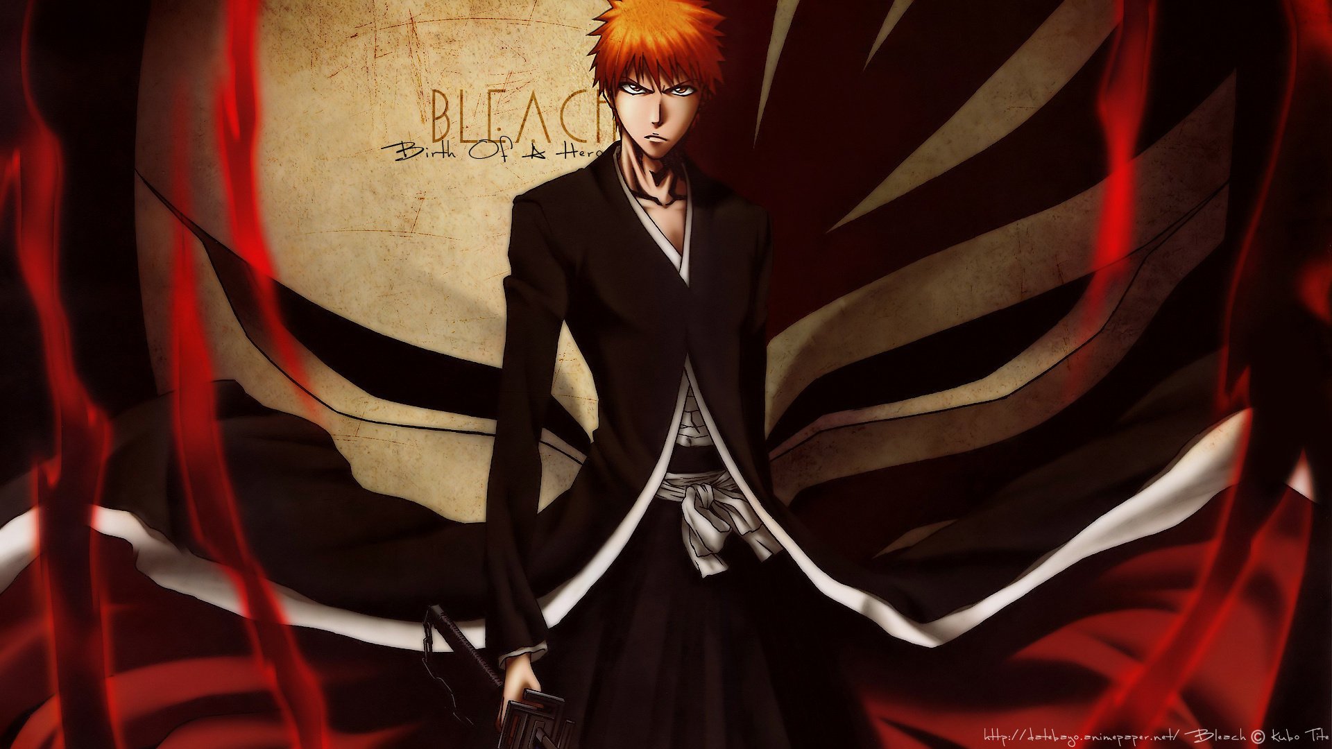 bleach bankai anime iscrizione ichigo kurosaki