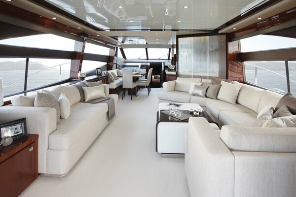 Intérieur, cabine yacht design