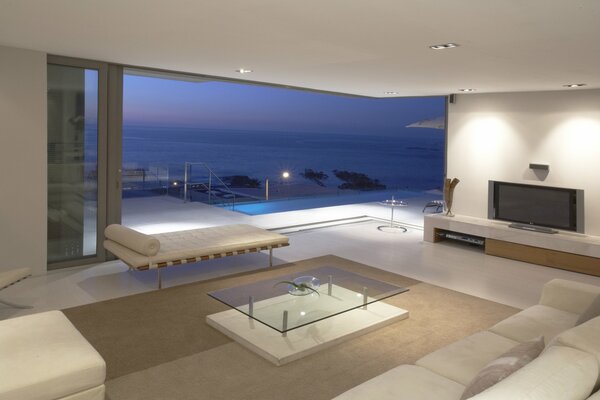 Sea view from the penthouse