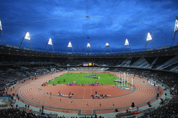 Стадион в Лондоне олимпиады 2012